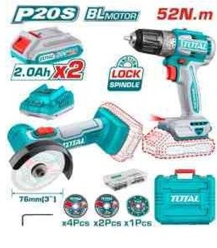 Cordless 2 Pcs Combo Kit