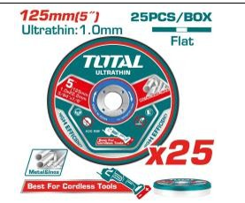 Ultra-Thin Metal Cutting Disc Set TAC21012525