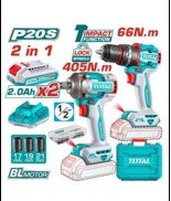 TCKLI20286 CORDLESS 2 PCS COMBO KIT